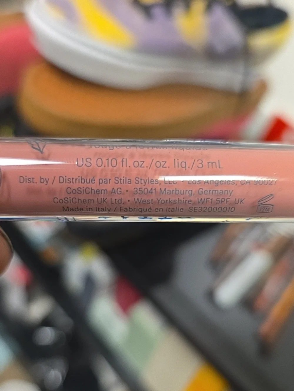 Stila Stay All Day Liquid Lipstick Duo Petal Sugar Peach New